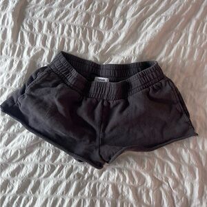 Garage Women's Charcoal Athletic Shorts